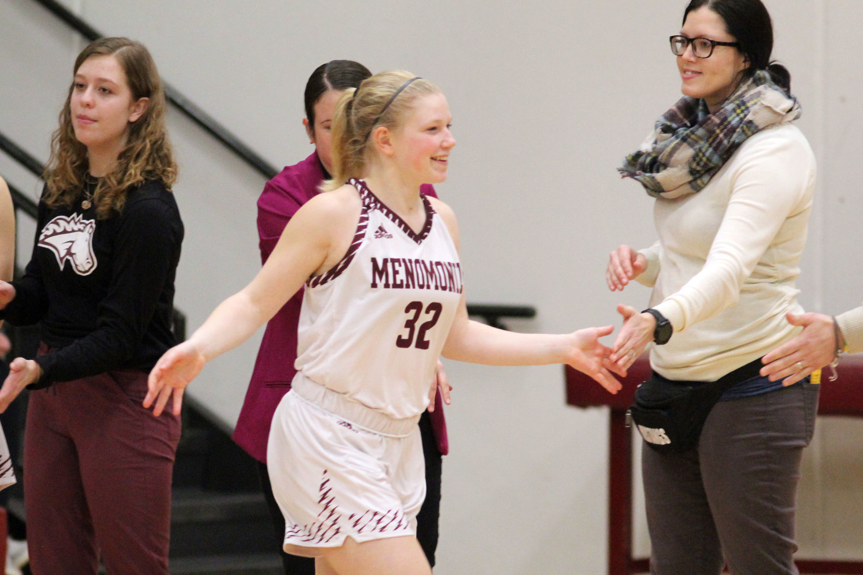 Eau Claire North at Menomonie girls basketball 2-13-20